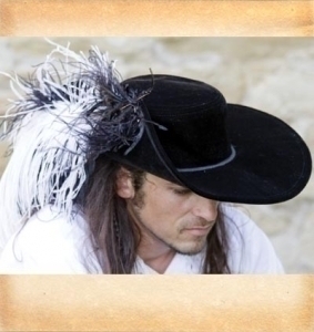 Renaissance pirate hat Clearance